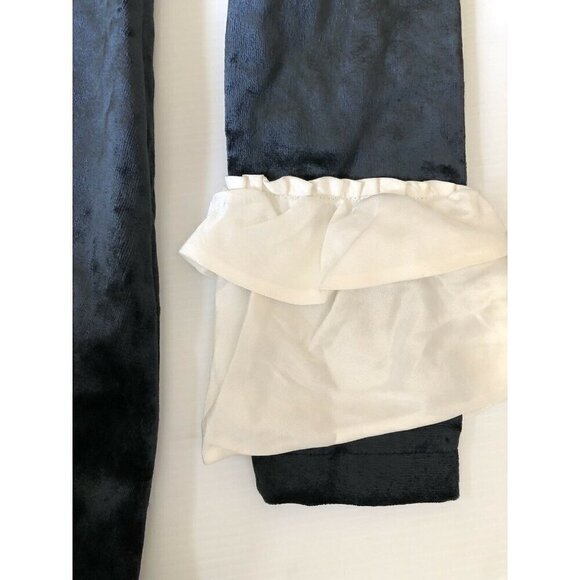 Nasty Gal To Be Adored Aga A-Line Ruffle Sleeve Velvet Dress - Picture 10 of 11